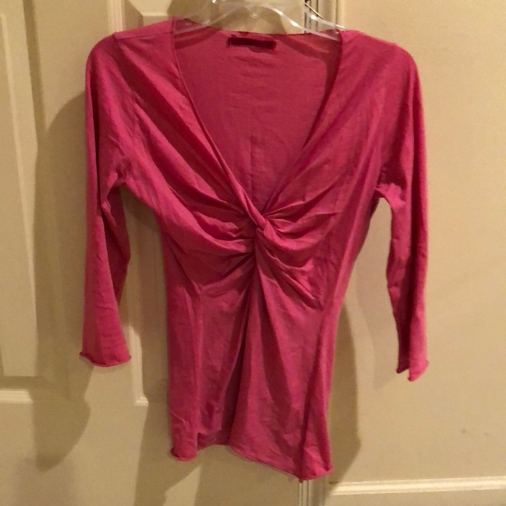 V-neck top